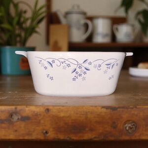 Vintage Corningware Provincial Blue A-1 1.5 Liter Casserole Dish